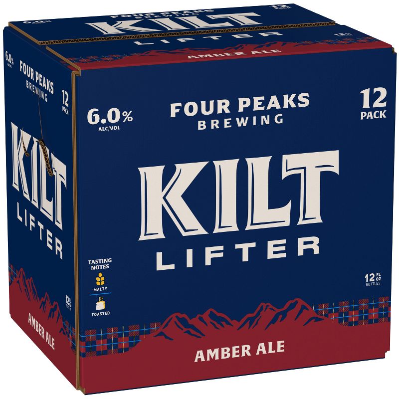Four Peaks Kilt Lifter Scottish-Style Ale Beer - 12pk/12 fl oz Bottles, 1 of 9