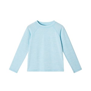 Andy & Evan  Toddler  Aqua Rashguard - 1 of 4