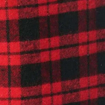 red & black plaid