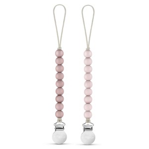Beaded Pacifier Clip Holder for Baby Boys and Girls - 1 of 4