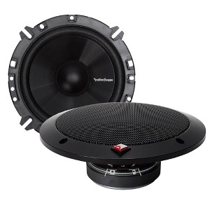 Rockford Fosgate R165-S 6.5” 2-Way System- 40 Watts Rms, 80 Watts Peak, Grilles Included - 1 of 4