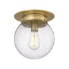 Calhoun 1-Light Flush Mount - Mid-Century Modern & Schoolhouse Design, Dimmable, Damp Rated - 3 of 4