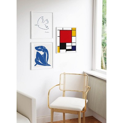 White Oak 20x20 Wall Mount Picture Frame