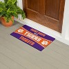 Evergreen Come Back with Tickets Clemson University 28" x 16" Woven PVC Indoor Outdoor Doormat - 4 of 4