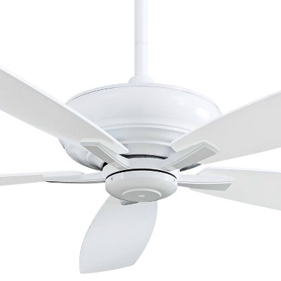 Kola-XL 60-Inch White Ceiling Fan with Remote Control