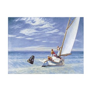 Trademark Fine Art -Edward Hopper 'Ground Swell' Canvas Art - 1 of 4