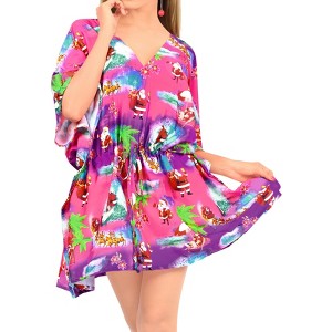 HAPPY BAY Women's Beachwear Swimsuit Coverups for Women Bathing Suit Christmas Dresses Tops Mini Swim Beach Cover Ups for - 1 of 4
