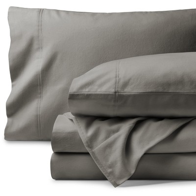 Organic Flannel Sheet Set by Bare Home