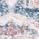 light blue/rust