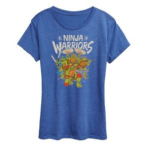 Women's - Teenage Mutant Ninja Turtles - Ninja Warriors Short Sleeve Graphic T-Shirt - 1 of 4