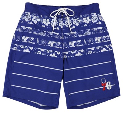 G-III Sports Mens Philadelphia 76ers Swim Bottom Trunks