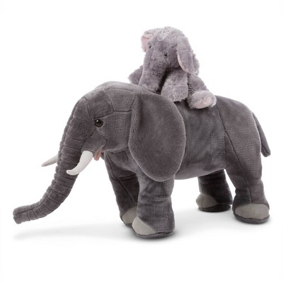 melissa & doug sterling elephant stuffed animal
