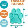 Bentology Cheetah Lunch Bag Set w Paw Print Ice Pack & Water Bottle - Hot or Cold Food for Hours - Perfect Lunchbox Kit for Kids Back To School - 4 of 4