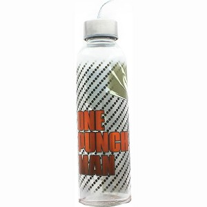 Just Funky One Punch Man 18oz Glass Water Bottle - 1 of 2
