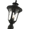 Livex Lighting Oxford 1 - Light Post Light in  Textured Black - 2 of 4