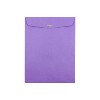 JAM Paper Open End Clasp Catalog Envelope 9" x 12" Violet 100/Box (900906767) - 2 of 4