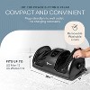 Lifepro black Calf and Foot Massager for Plantar Fasciitis with Heat - Electric Massager for Convenient Foot Massage Pain Relief - 3 of 4