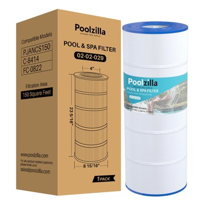Poolzilla Replacement Pool Filter for PLFPJANCS150, Hayward C1502, C150S, Filbur FC-0822, FC-1287, Waterway Clearwater II 150, Pro Clean 150