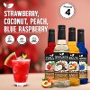 Syruvia Coffee Flavors Variety Pack: Strawberry, Coconut, Peach & Blue Raspberry 25.4 fl oz Syrup - 2 of 4