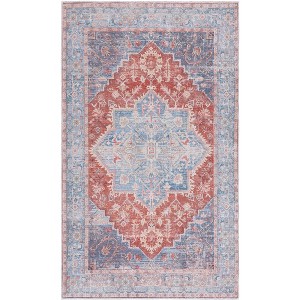 Arizona ARZ137 Machine Washable Skid Resistant Power Loomed Indoor Rugs - Safavieh - 1 of 4