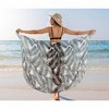 HAPPY BAY Women's Cover-Up Beach Cover Up Swimwear Wraps Vacation Swimsuit Long Bathing Suit Coverups Beachwear Bikinis Pareos Summer Sarong One Size - 3 of 4