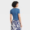 Women's Slim Fit Short Sleeve Seamless Baby T-Shirt - A New Day™ - 2 of 4