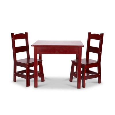 melissa and doug kids table and chairs