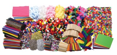 variety of craft supplies