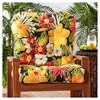 Kensington Garden 21"x21" Outdoor Seat and Back Chair Cushion - 2 of 4