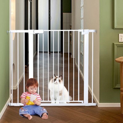 GOTGELIF Baby Safety Gate 36" Extra Tall 29.5-43.3" Wide Auto Close Pressure Mount Pet Gate