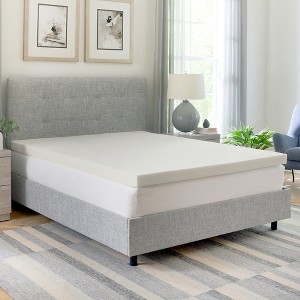 Vynxaria Adaptive 3" Responsive Mattress Topper - Twin to California King Sizes - 1 of 4