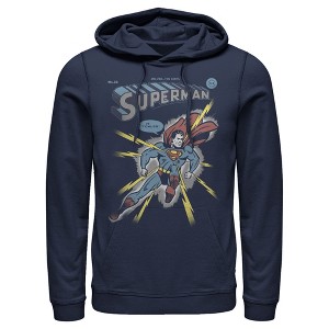 Men's Superman Electrified Pull Over Hoodie - 1 of 3