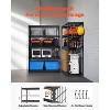 VEVOR Storage Shelves, 3000 lbs, 5 Tier Heavy Duty Garage Shelving, 20" D x 48" W x 72" H Adjustable Metal Shelves, Black - 4 of 4