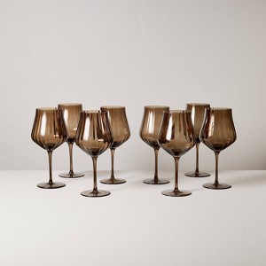 Set of 8 20oz Wine Glasses - Hearth & Hand™ with Magnolia - 1 of 4