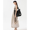 Generic Women Corduroy Tote Bag Large Shoulder Bag with Zipper Pockets - 2 of 4