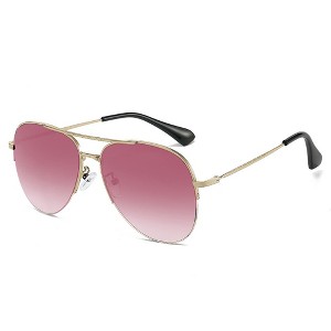 Anna-Kaci Women's Stylish Aviator Design Sunglasses with UV400 Protection - 1 of 3