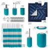 Hearth & Harbor Bathroom Accessories Set - Bathroom Set, 23PC Bathroom Set with Shower Curtain and Rugs - 2 of 4