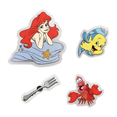 Little Mermaid 4 Pack Lapel Pin Set