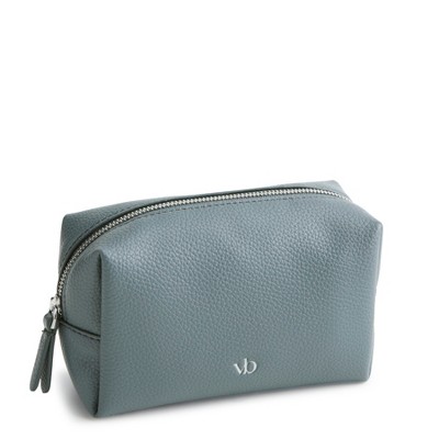 Vera Bradley Women's Outlet Faux Leather Essential Small Cosmetic Toiletry Bag