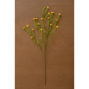 Artificial Daisy Spray – 30" Tall Yellow Faux Floral Stem by Kalalou - 1 of 3
