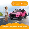 Jojoka Electric Ride on Pickup Truck for Kids, 2 Seater 24V Dual Drive Vehicle w/Remote, MP4, Bluetooth, Spring Suspension - 2 of 4