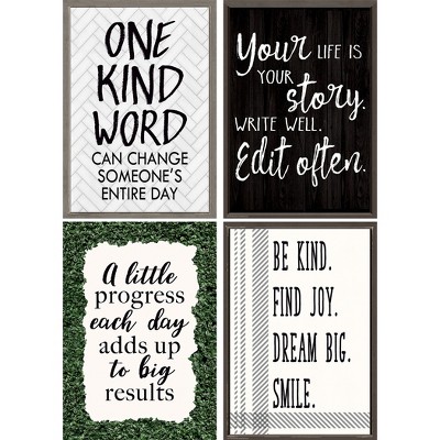 Teacher Created Resources® Modern Farmhouse Poster Pack, 4 Posters