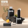 YEVYO Gel No Wipe Top Coat & Base Coat Set On Acrylic False Nail Kits - 2 Pcs - 10 ML - 2 of 4