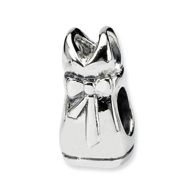 Black Bow Jewelry Sterling Silver Dress Bead Charm