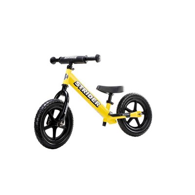 yellow balance bike