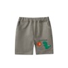 MyKids-USA Dinosaur Pattern Solid Color Summer Shorts - 4 of 4