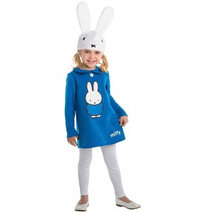 Miffy Toddler Costume Dress w/ Hood - 1 of 1