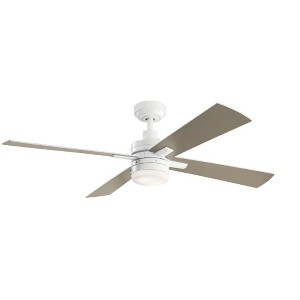 Kichler Lighting Lija 1 - Light Ceiling Fan in  White - 1 of 4