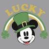 Boy's Disney Mickey Mouse Lucky Rainbow Pull Over Hoodie - 2 of 4