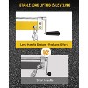 2-Ton Shop Crane with Lever, Hydraulic Folding Engine Hoist w/6 Steel Casters - Lift Car Transmissions, Boat Motors, Farm Equipment (Net Wt. 168 Lbs) - 4 of 4